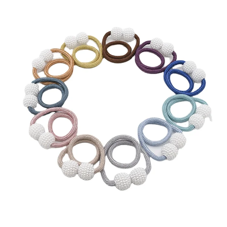 Дешевые занавески Мебель Декоративная веревка занавеска tiebbacks Магнитная