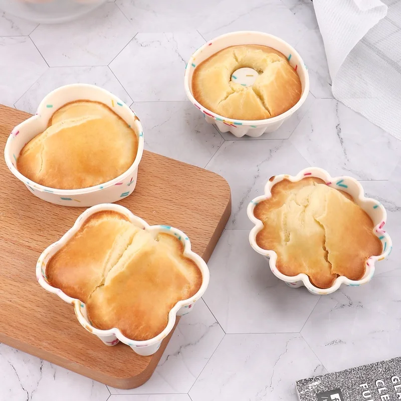 Custom Wholesale Silicone Muffin Pan Mini Cups Cupcake Pan Nonstick BPA Free Silicone Baking Molds