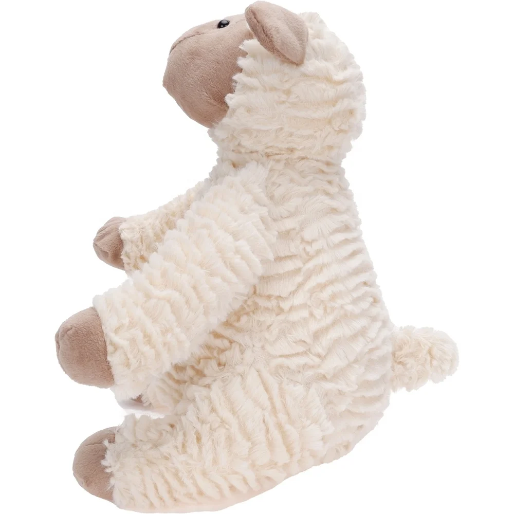 Hot sale white stuffed plush animals toy cute plush sheep toys stuffed sheep animal bady life size sheep stuffed animal