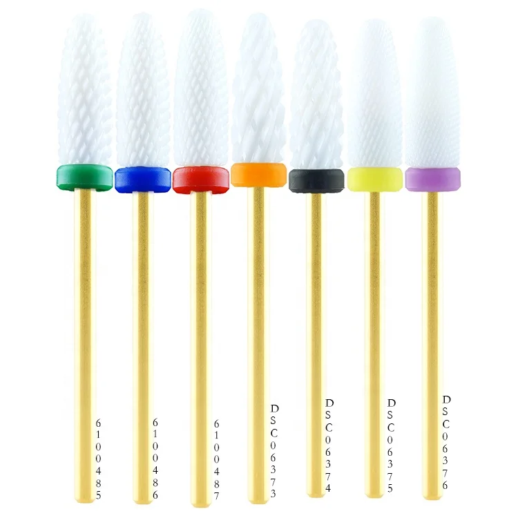High quality electric manicure sander without ironing accessories repair dead skin ceramic nail drill bits