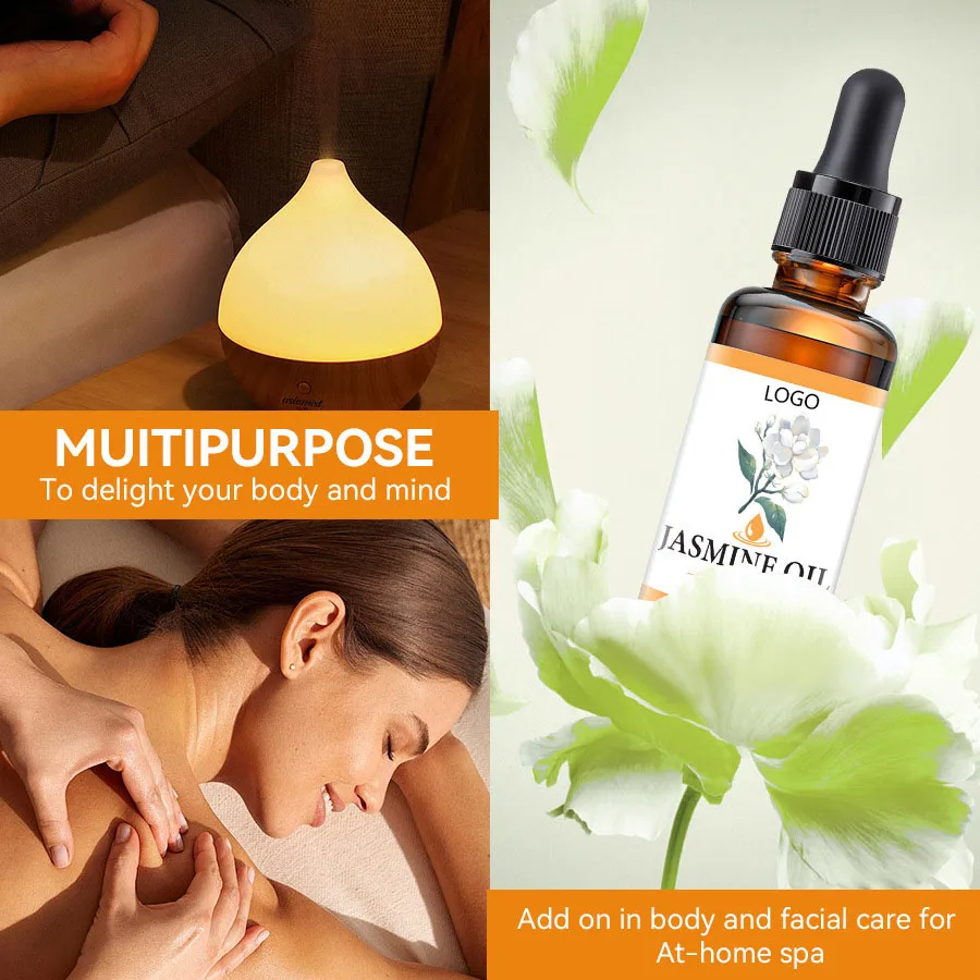 Wholesale Jasmine Essential Oil 30ml SPA Body Massage Care Essential Oil