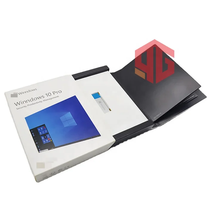 Hot sale 100% online activation Genuine Winndows 10 Pro usb box winndows 10 professional flash drive winn 10 pro key
