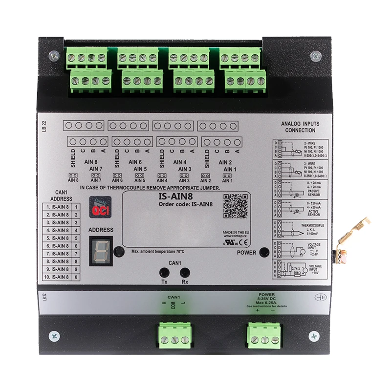 Replace I-AIN8 Control Module Controller for Genset Generator