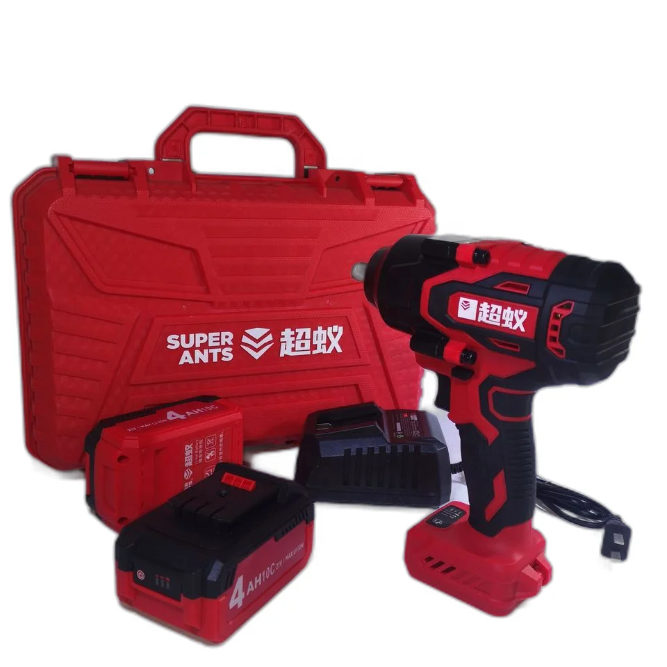 2024 Super Ants Electric Cordless Torque Wrench Superior Quality Brushless Impact Wrench Adjustable