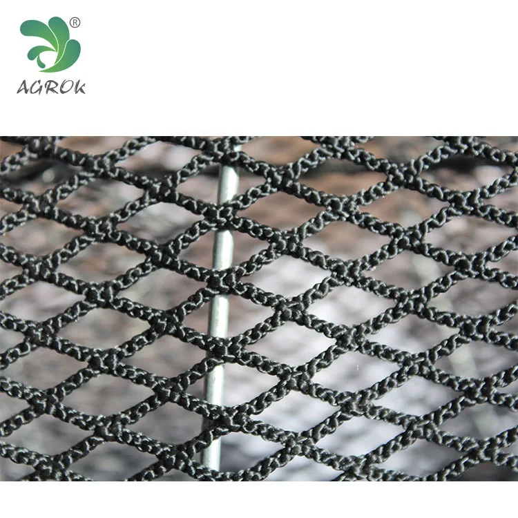 AGROK Knotless Spring Cage Raschel Fish Trap for Sale Crayfish Trap 30x60 33x60 40x80