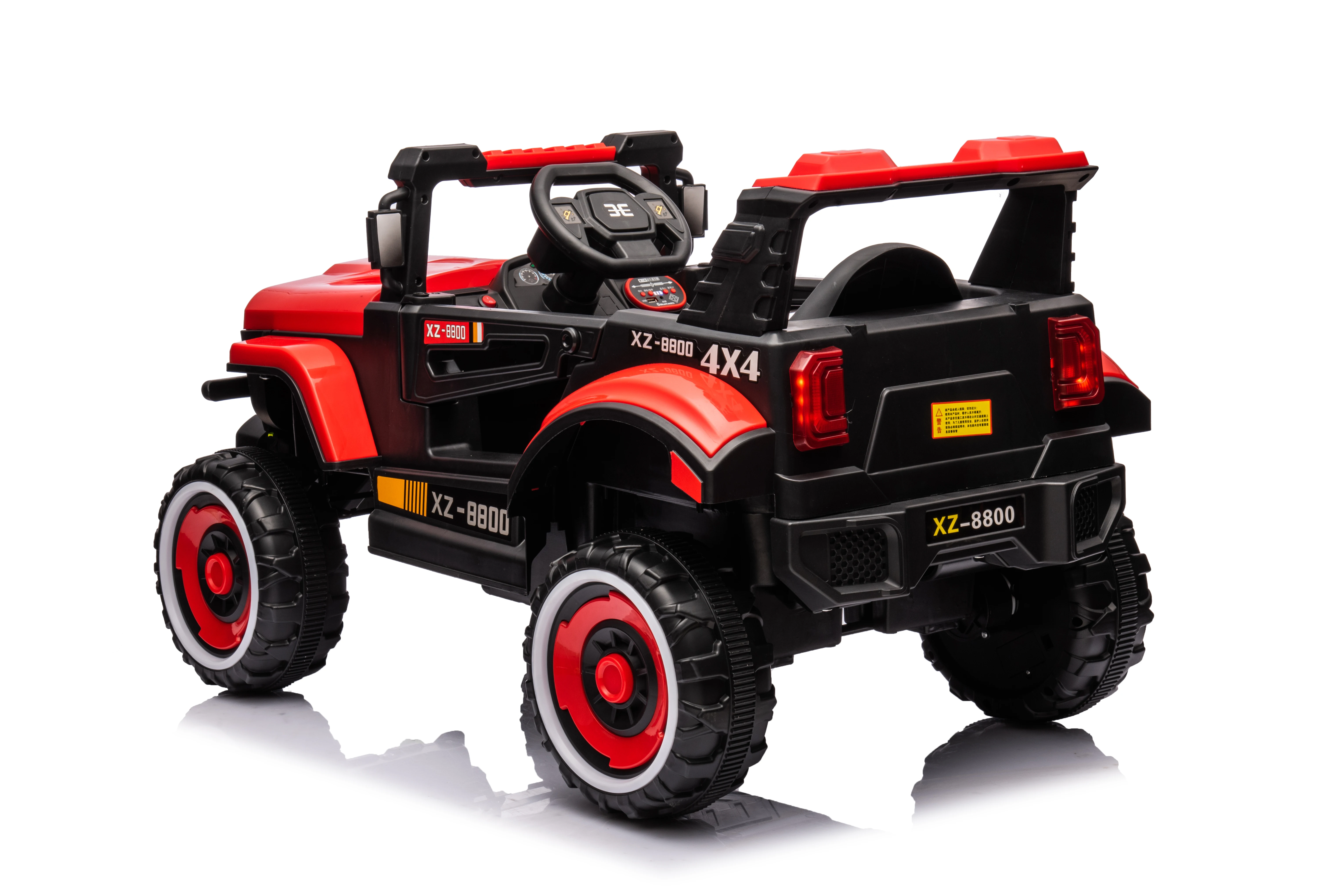 Large Two-Seater Electric Car for Kids Four-Wheel Off-Road Vehicle Plastic Ride-On Battery Powered Toy on Sale