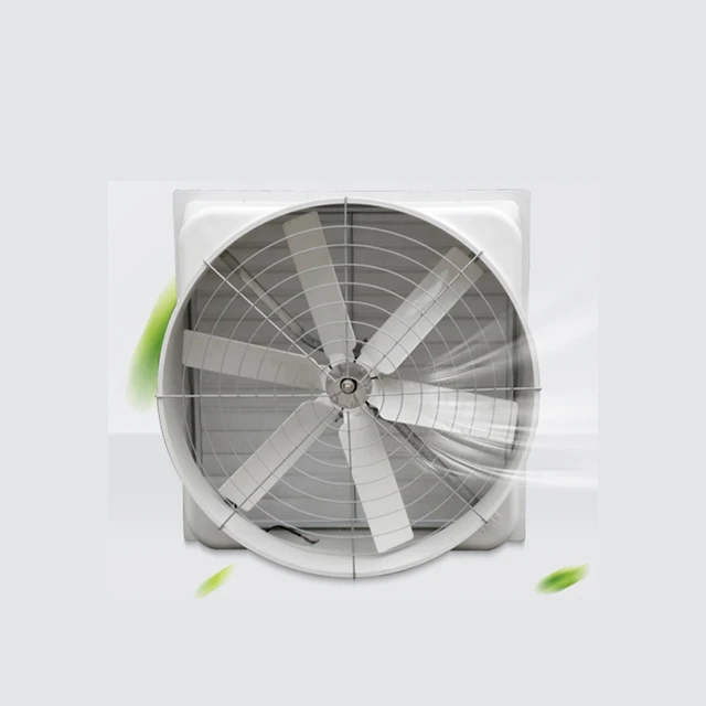 Poultry Farm Ventilationystem Fiberglass Exhaust Fan for ChickenHouse Factory Industrial Chemical Resistant Extractor Fan