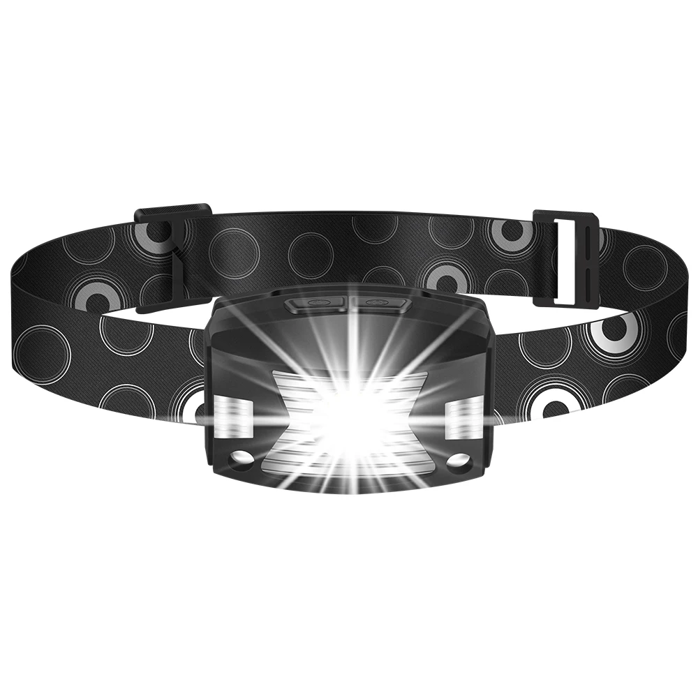 Boruit G7 New Style Led Mini Headlamp 310 Lumens Rechargeable Headlight Ipx6 Waterproof Head Lamp With Infrared Induction