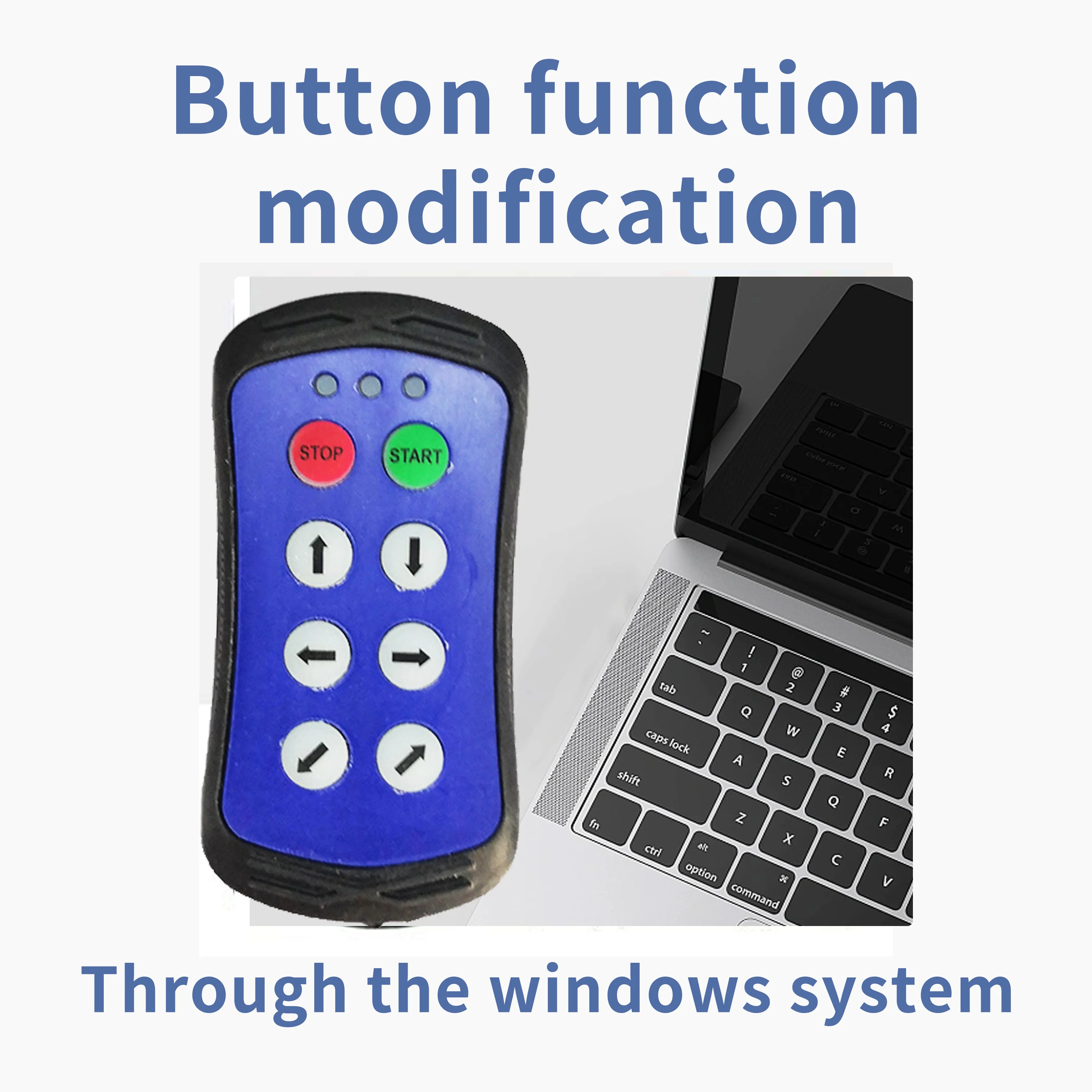 A400 LCC DC10-30V dump trailer remote truck ramp winch remote control industrial wireless crane remote control