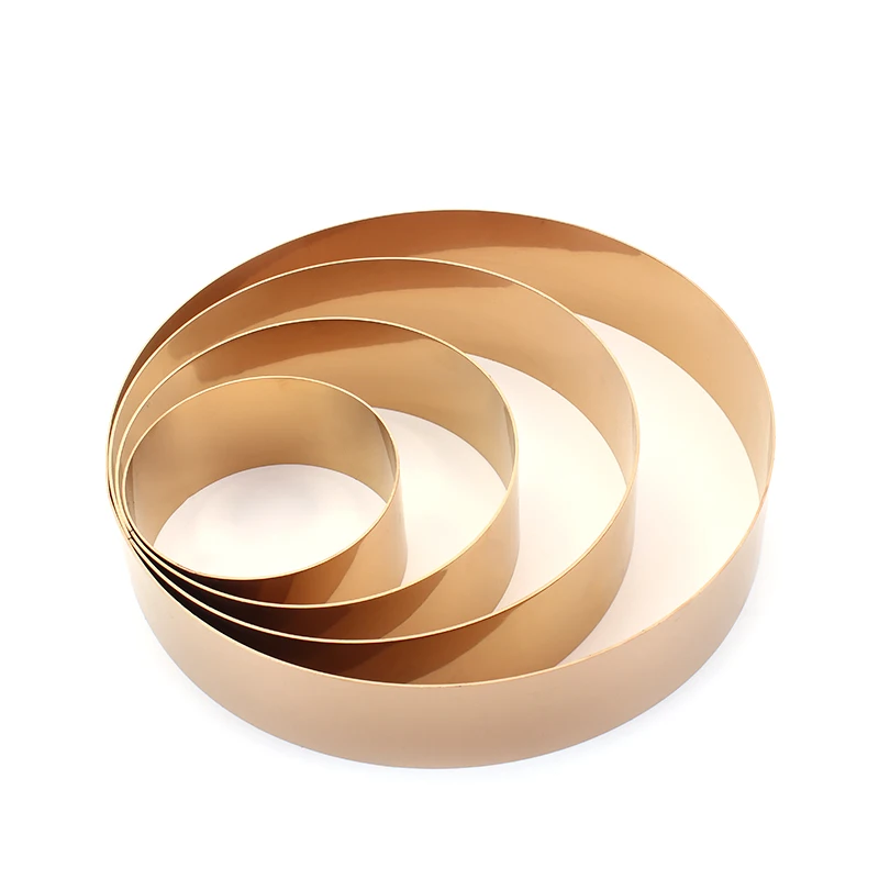 
Adjustable Stainless Steel mini Adjustable Round Cake Ring Mold Mousse Mold 6 CM to 10 CM Baking Cake Decor Mold Ring 