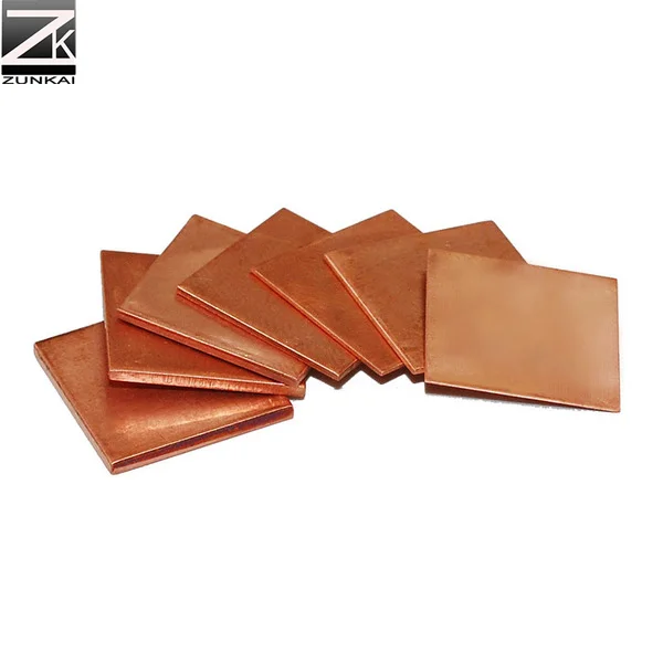 good copper sheets copper scrap red copper   plate for earthing