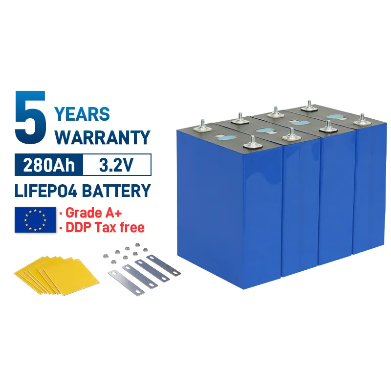 10000 циклов Lifepo4 сотовый 3 2 В 280ah 304ah 340ah литий-ионная батарея Diy 12v 24v 48v система хранения солнечной энергии