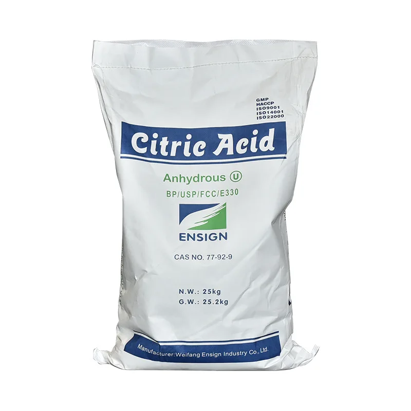 Manufacture Line Product Food grade Citric Acid China Anhydrous Citric Acid