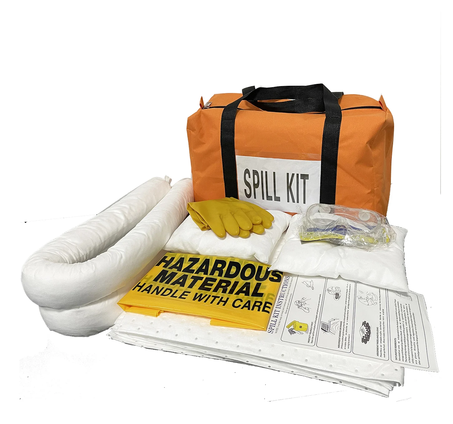 Manufacturer 30Gal Military Oil Spill Kit with Portable Bucket for Fast Response
