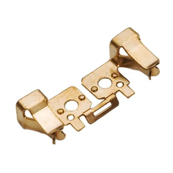 Custom Metal Sheet Stamping Copper Electronic Contacts