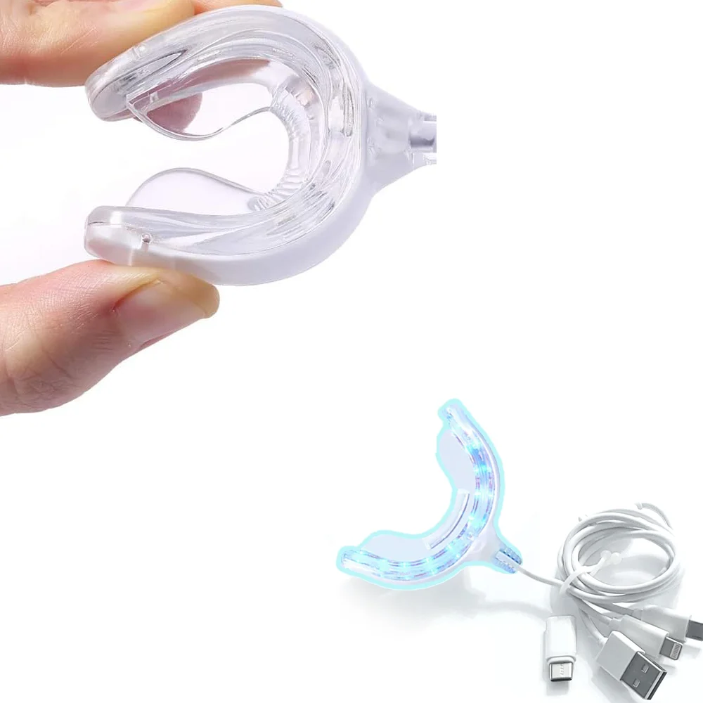 Fast Result At Home Private Logo Wireless Blue Light 3 pcs Teeth Whitening Gel Pen Professional Teeth Whitening Kit