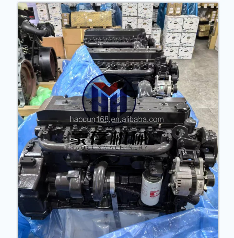 Высокое качество QSB5.9-30-T абсолютно новый оригинальный двигатель Cummins в сборе для строительной техники