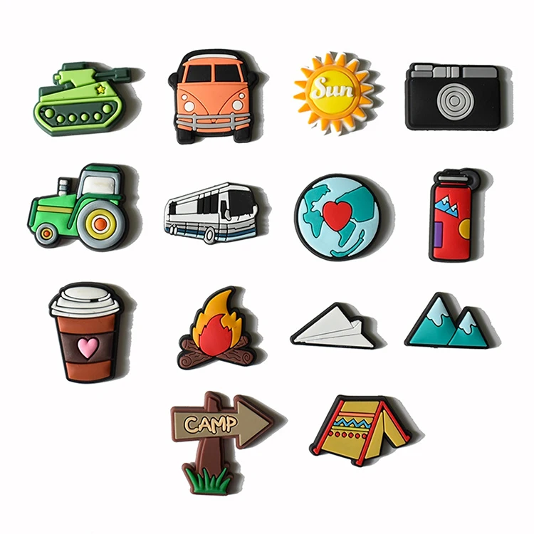 
Hot Sell Metal Designer Custom Soft Pvc Croc Charms With Factory Price 