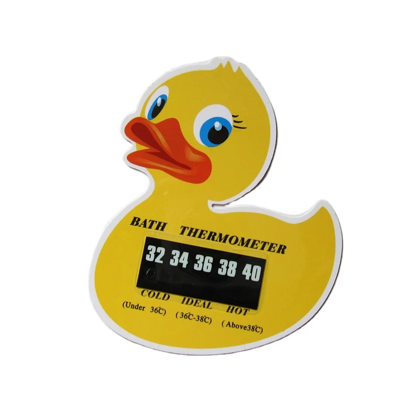 Different Baby Bath Water Thermometer Card With Animal Shape