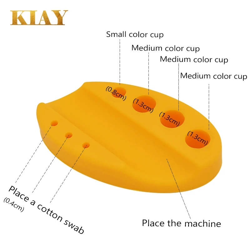 Держатель для чернил тату силиконовый держатель разных цветов