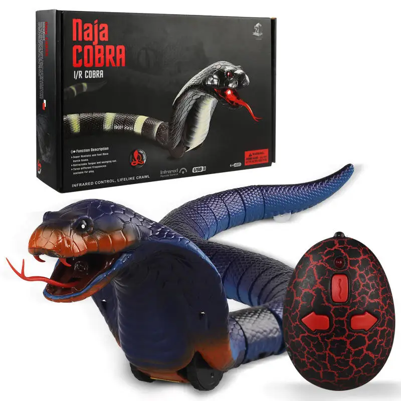 Factory Direct Sales Remote Control Snakes Simulation Snake Fidget Rc Animal Radio Controlled Toys