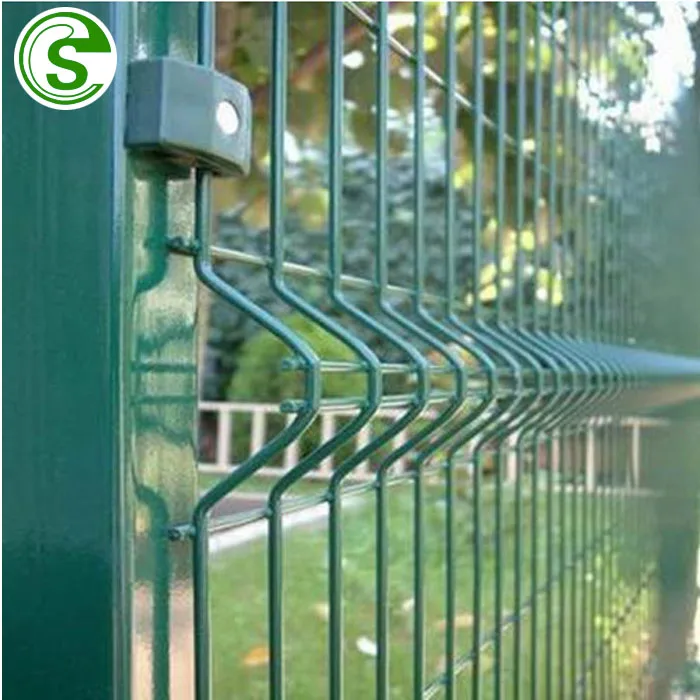 Factory Price 3D welded mesh panels production line modernization  Garden Fence  V Mesh Fencing Panels