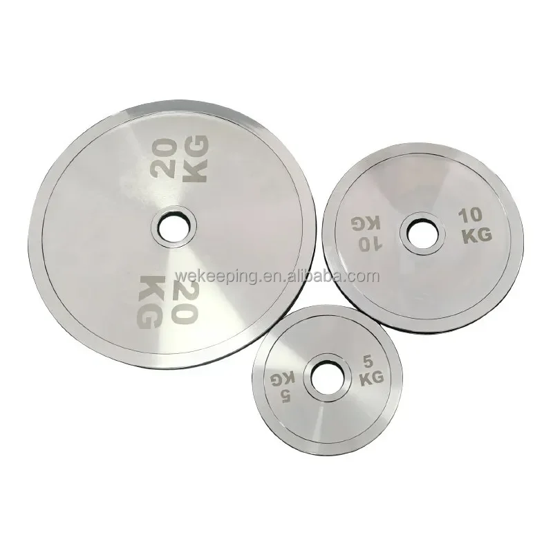 New type lifting steel plate bumper steel plate electroplated barbell plate