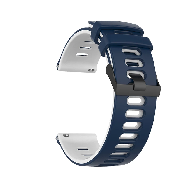 for garmin Forerunner245 two-color silicone strap silicone strap 20mm for garmin Forerunner 645 Smart watch band