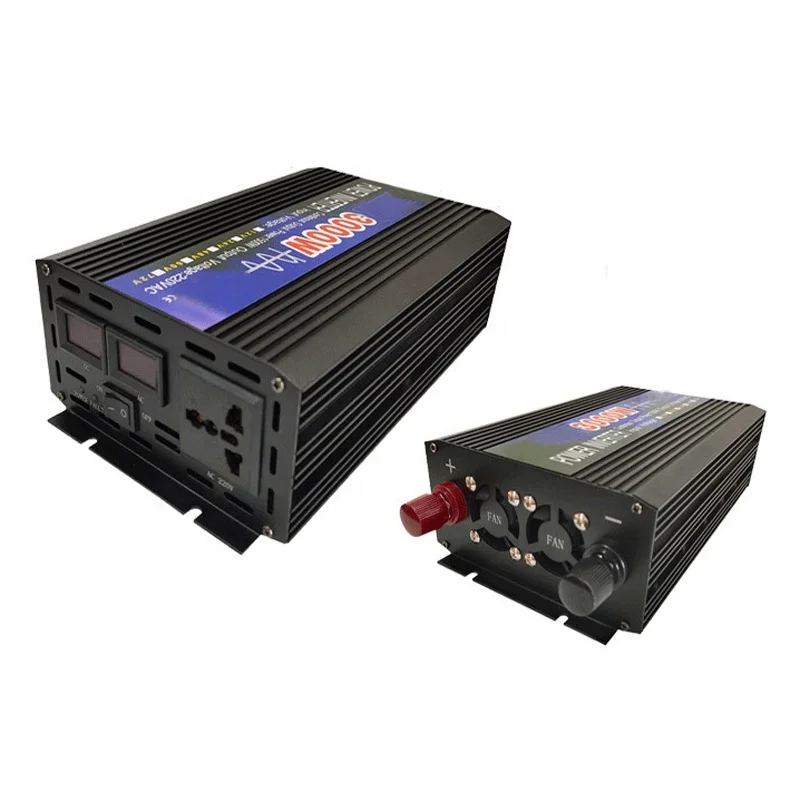 Wholesale Price Pure Sine Wave Inverter 1000W - 8000W 3kw 5kw DC 12V 24V 48V 60V to AC 220V 230V 240V off grid Solar Converter