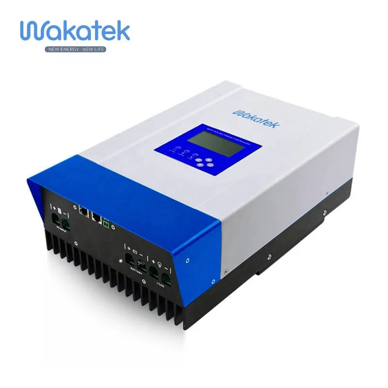  Высокоэффективный контроллер солнечной зарядки WAKATEK 40 А/60 А/80 а/100 А с автоматическим