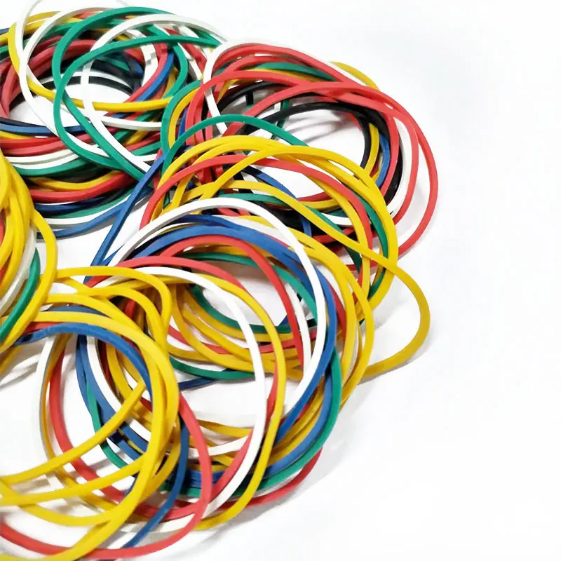 Bulk wholesale not break easily colorful big rubber band for children