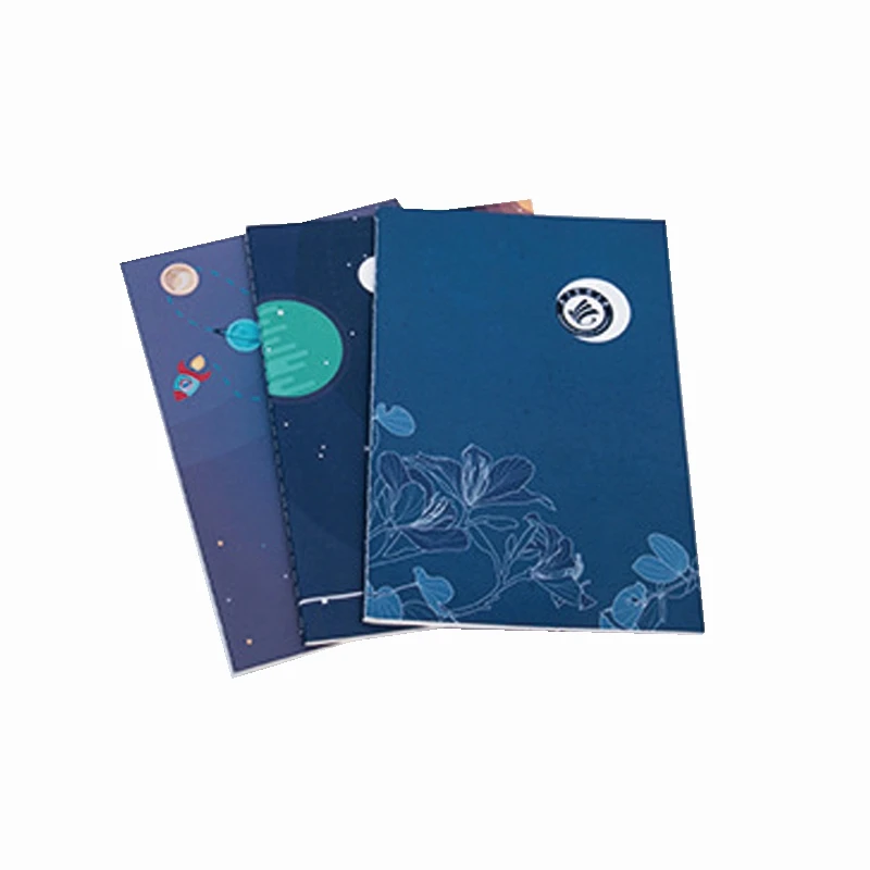 Asia custom printing A5 wholesale student spiral exercise notebook school soft cover exercise book