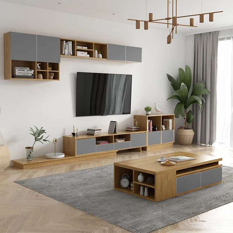 Simple Home Furniture Living Room Furniture Wooden Living Room Set Modern Tea Table Coffee Table