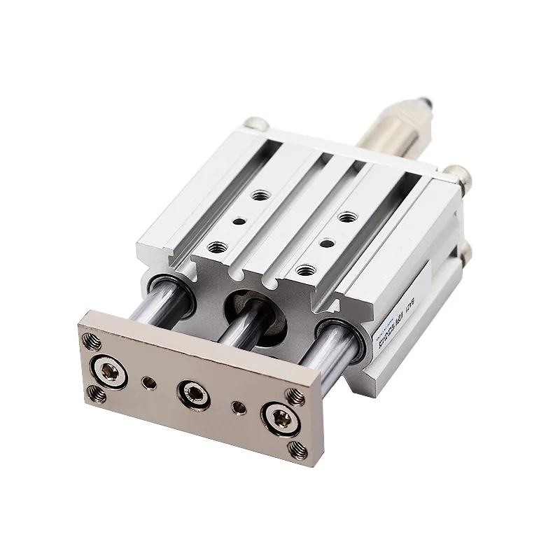 MGPM16-XC8 Bore Size 16mm Adjustable Stroke Three Axis With Rod Compact Guide Pneumatic Cylinder