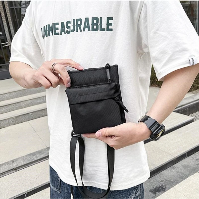 Unisex Custom Logo Bum Bag Zipper Waist Bag Training Belt Small Side Bag for Women and Men