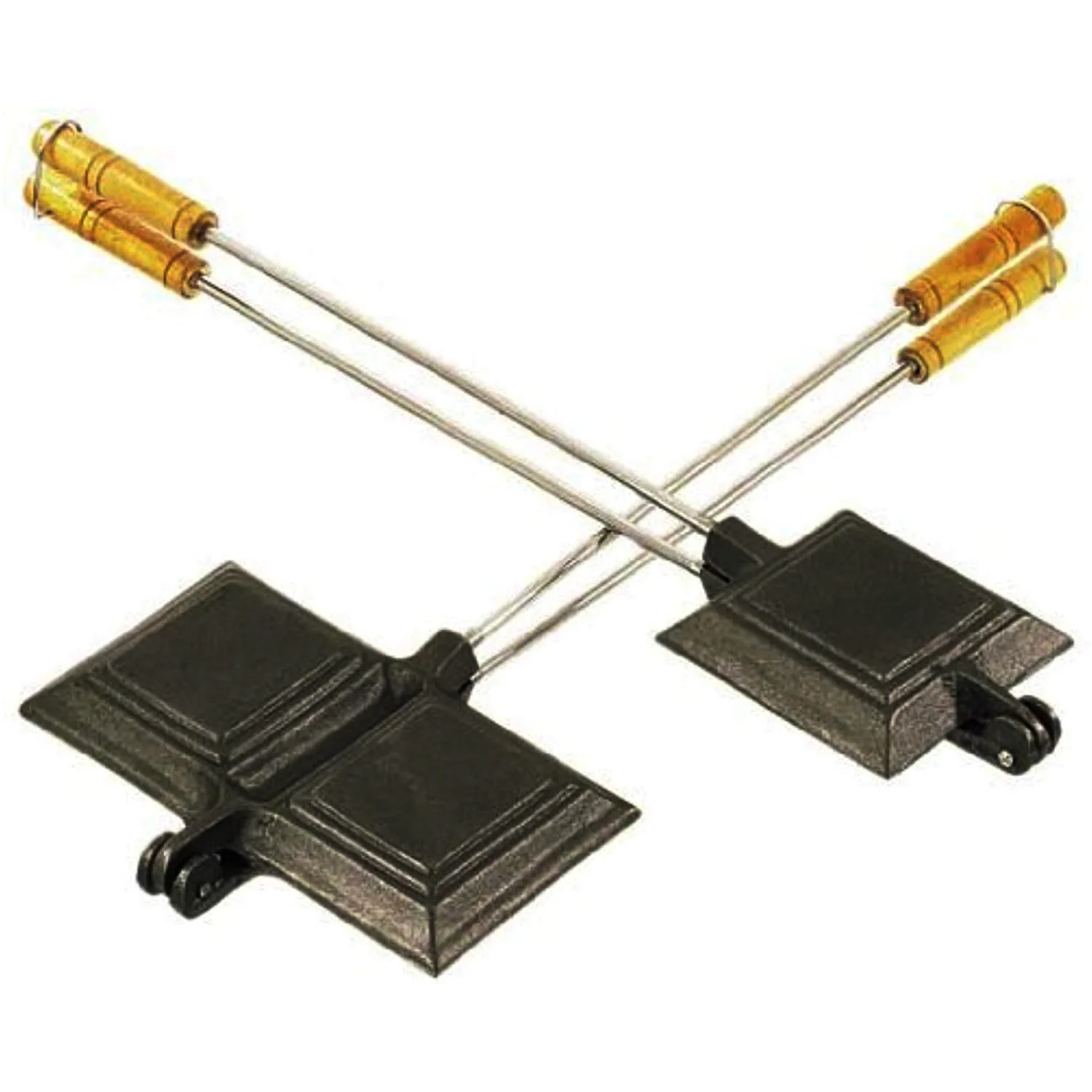 Double Toaster Sandwich Cooker Cast Iron Cookware Pie Maker Cookware Set Long Handle Pie Iron Jaffle Grill Pan