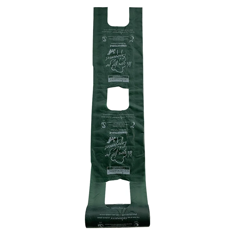 
Very Environmental Protection and Popular PLA Compostable Bag Bio Degradable Bag Biodegradable Bags Shopping Customized Blister 