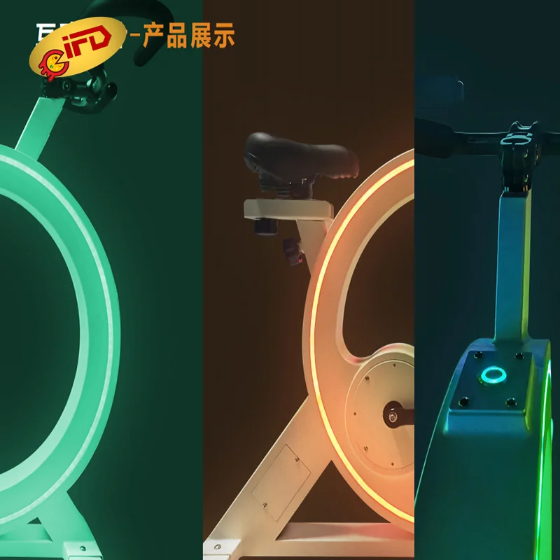 IFD Virtual Cycling Fitness Spinning Bike Interactive Smart Park Outdoor Large Screen Sports Fitness Projection Sports Games