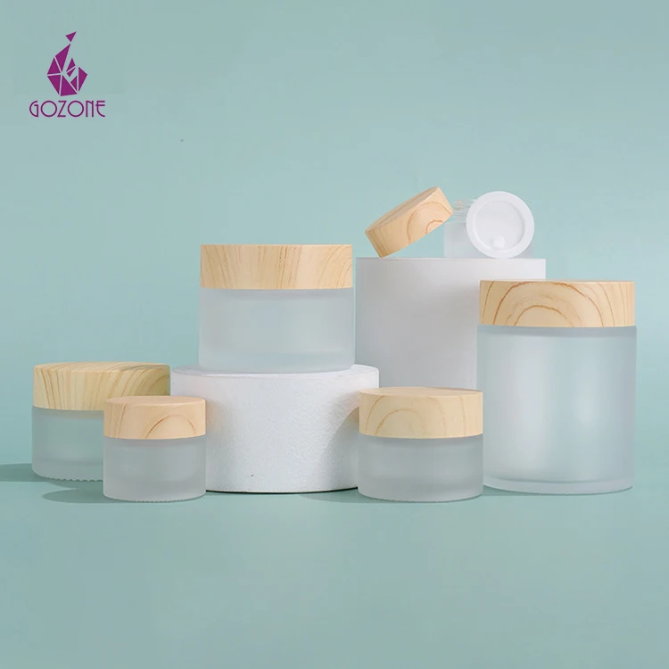 Face Lotion Cosmetic Scrub Empty Body Butter 10 Grams Cream Jar Frosted Cosmetic Container