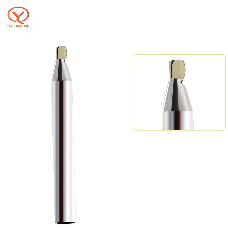 Qiye 1mm-30mm MCD Polishing Milling Cutter CNC Diamond End Mills