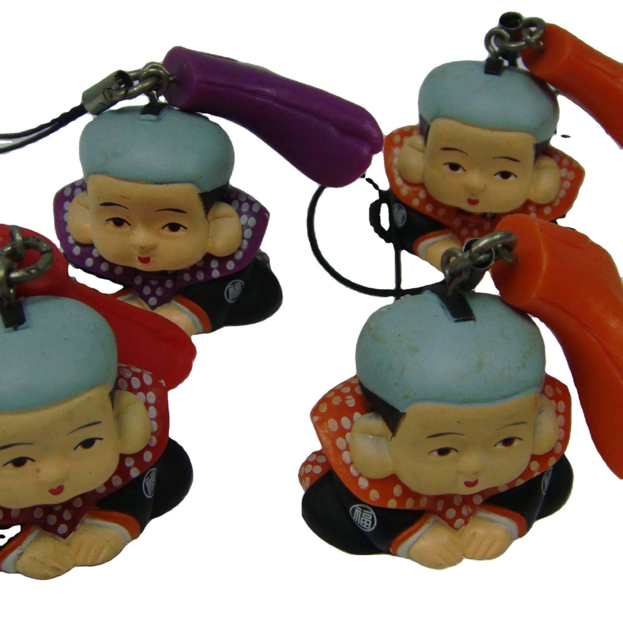 
Japan Cartoon Character Lucky Toys Doll Foot Toys Key Ring Lucky Toys Keychain Mobile keychian 