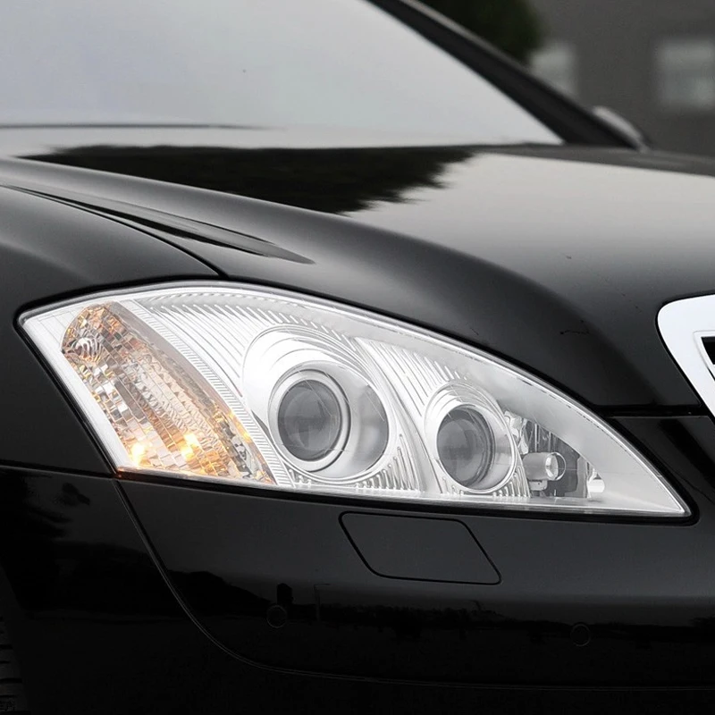 Автомобильный задний фонарь абажур лобовых фар крышка объектива для Mercedes-Benz S-CLASS (W221) 2006-2009 год