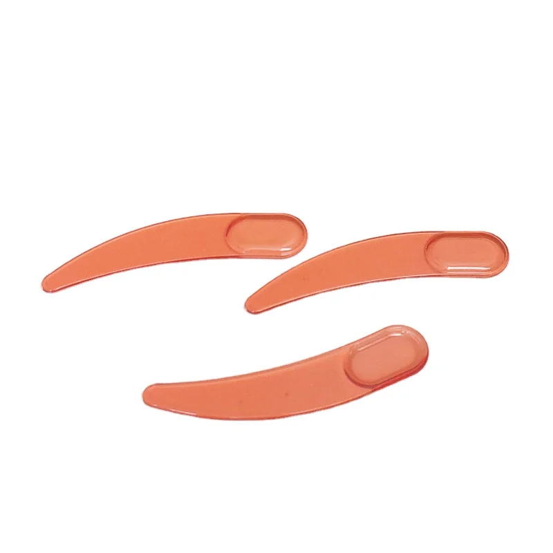 Custom White Pink Purple Green Black Plastic Spatula Face Cream Mask Mixing Spoon Cosmetic Spatulas Makeup Spoon