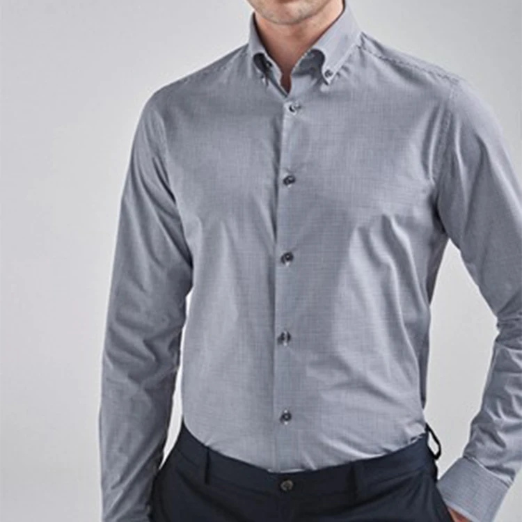 Custom Manufacture High Quality Cotton Mens Dress Shirts Work Clothes Men Shirts Men Formal Shirts