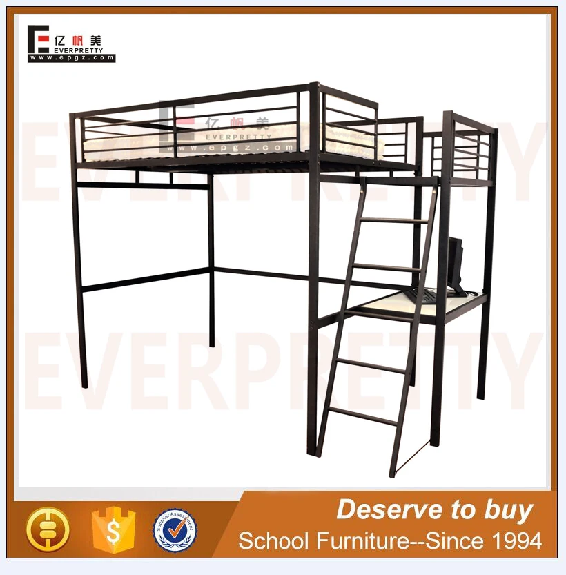 Modern New Design Hot Sale School Dormitory Hostel Bunk Bed Bedroom Furniture Set