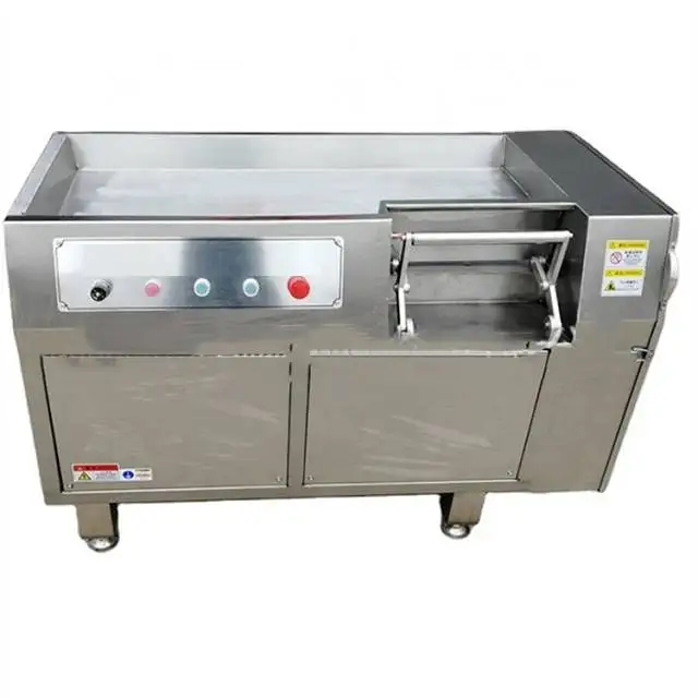 Meat Slicer Meat Strip Cutter/industrial Meat Grinder Machine/frozen Meat Cubes Cutting Machine