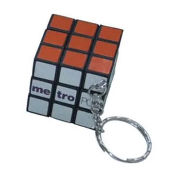 Pocket 3.4CM Magic Cube with Keyring