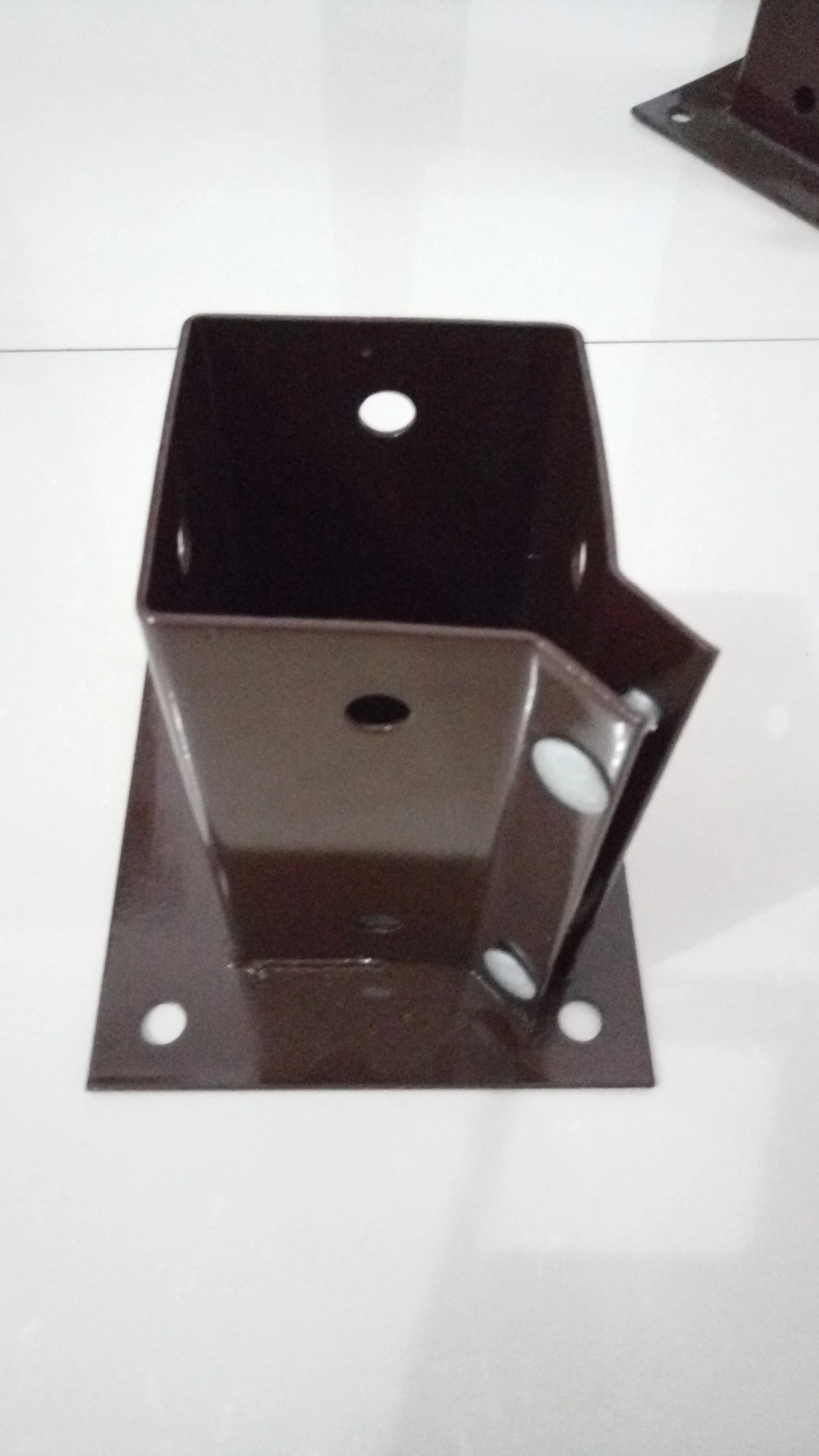 Fence post anchor ground spike factory pole anchor