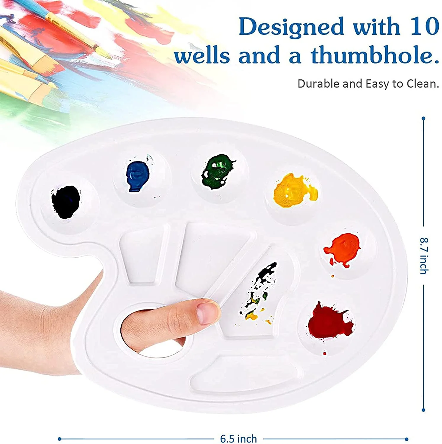 customized professional acrylic paint for artist 24 colors with 10 brushes 1 palette 1 canvas 12 ml  24 aluminium tube OEM