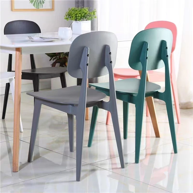 Modern Furniture Stackable Plastic Restaurant Dining Chairs Colorful Outdoor Restaurant Plastic Chair